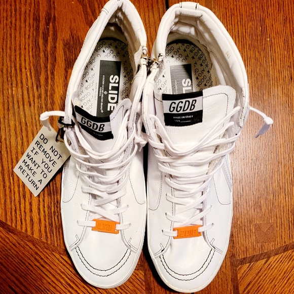 GOLDEN GOOSE SLIDE *STAMP EDT.* *RARE* size 45(11.5US) - Picture 2 of 3